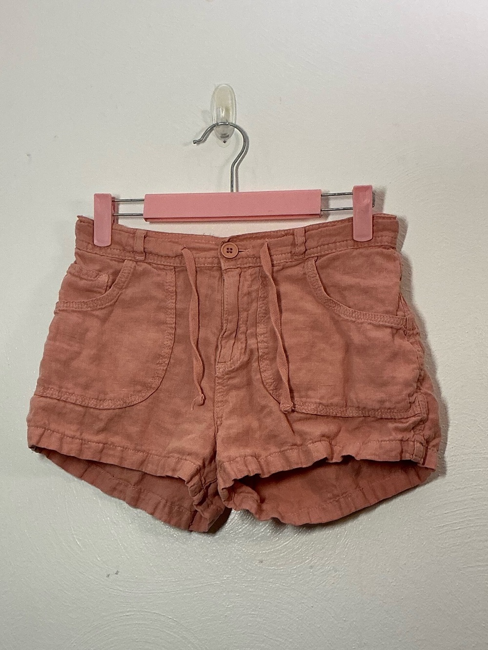 BDG High-Waist LinenDrawstring Shorts Size XS